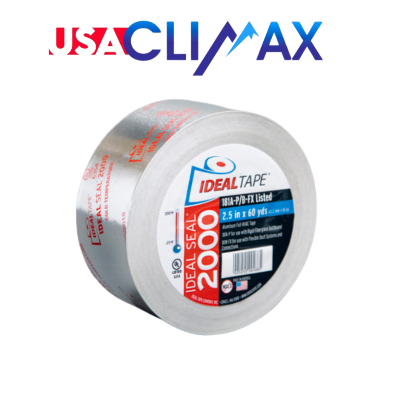 Ideal Tape - 2.5 In X 60 Yds Silver