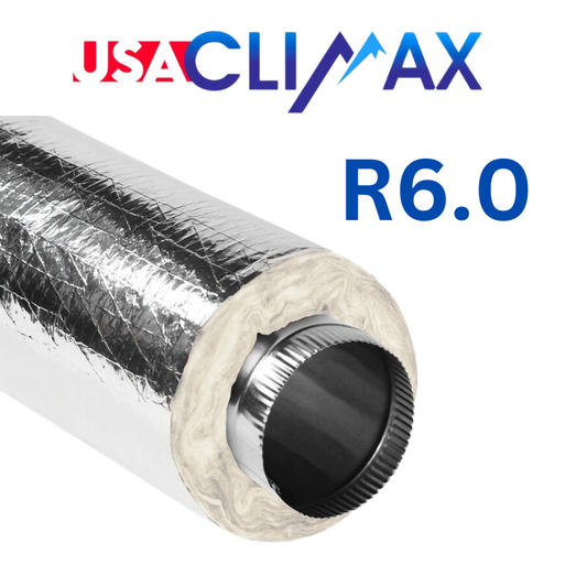 HVAC Insulated-Flex R6.0 25 Ft