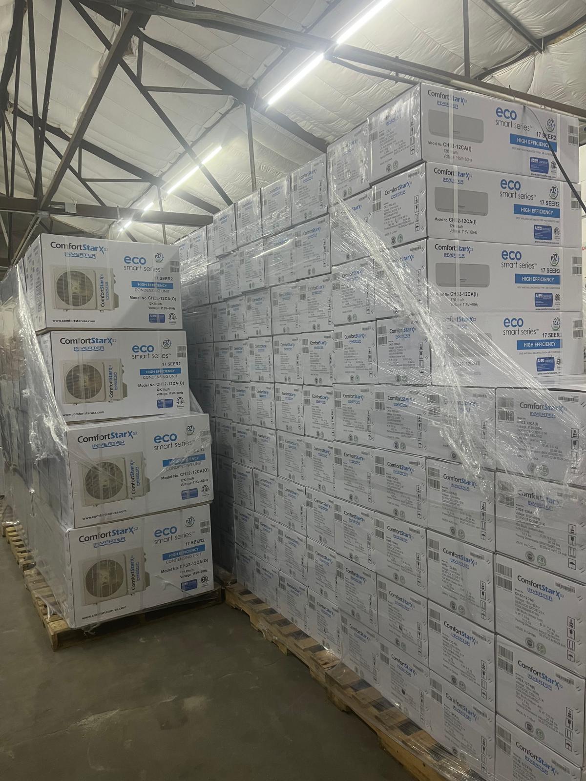 Confort star 12BTU HEAT PUMP Inverter 16.5seer 115V / 220V