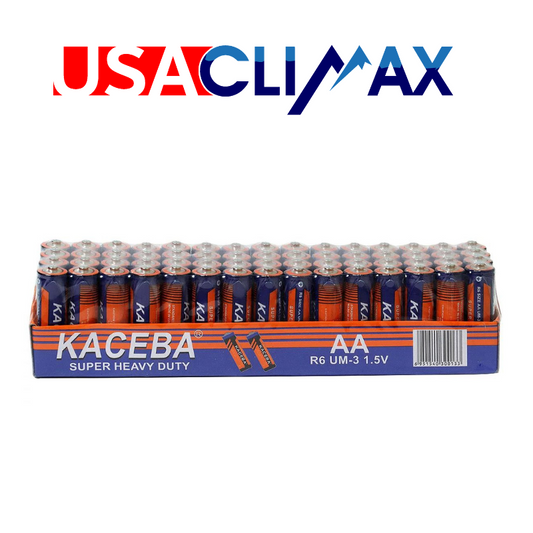 AAA / AA Alkaline Batteries KACEBA - Pack of 60