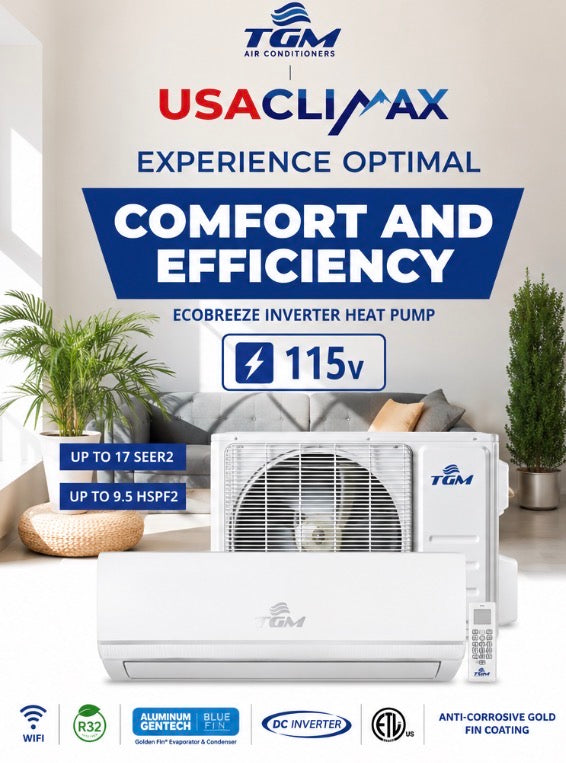 TGM 24000 btu hp inverter