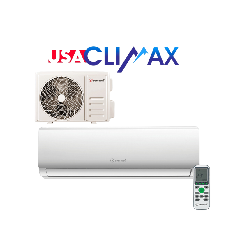 Everwell 12BTU HEAT PUMP Inverter 20seer 115V / 220V