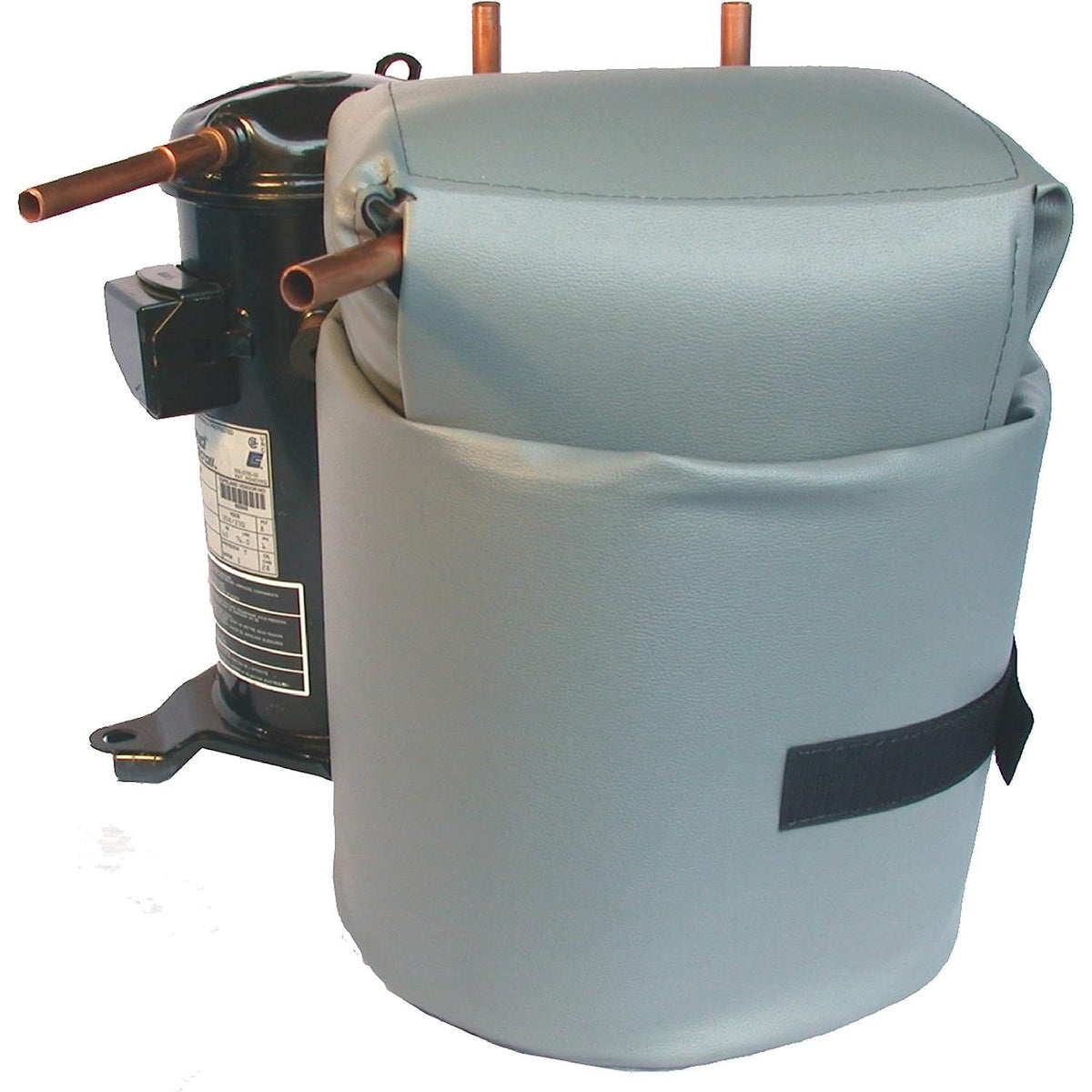 Representative residential HVAC compressor sound blanket