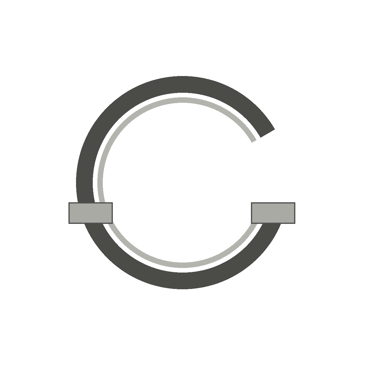 Generic liquidtight HVAC condenser whip on white background