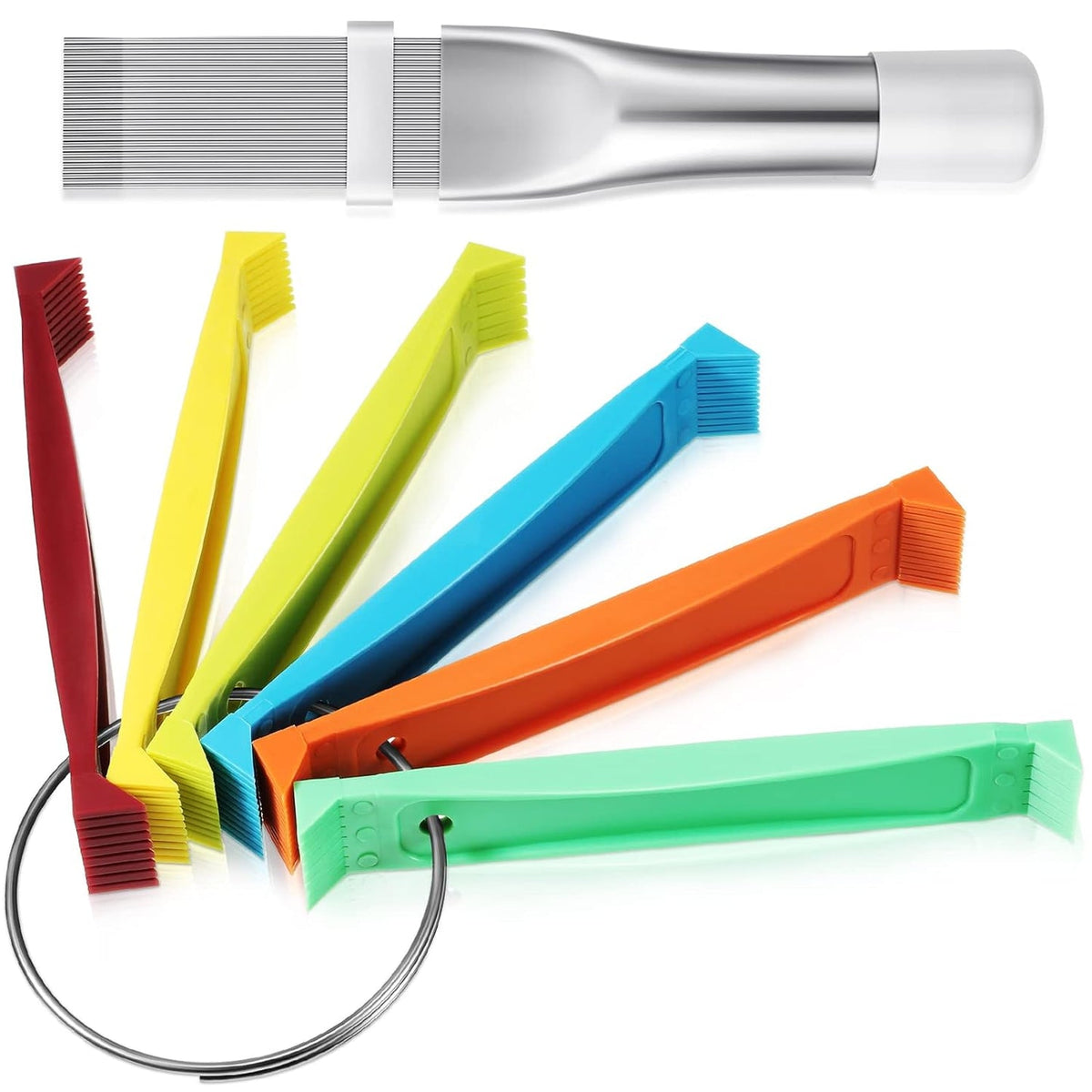 Representative HVAC fin comb set for evaporator and condenser coils