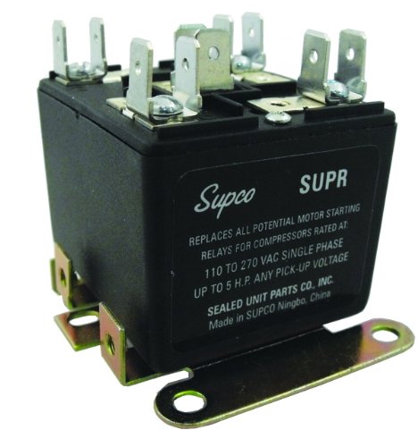 Representative HVAC compressor potential relay