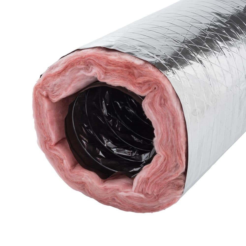 Representative R8 insulated flexible HVAC duct