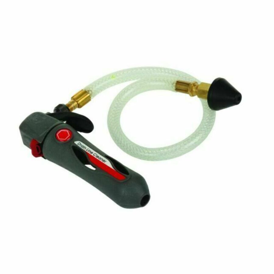 Representative HVAC condensate drain line cleaning gun