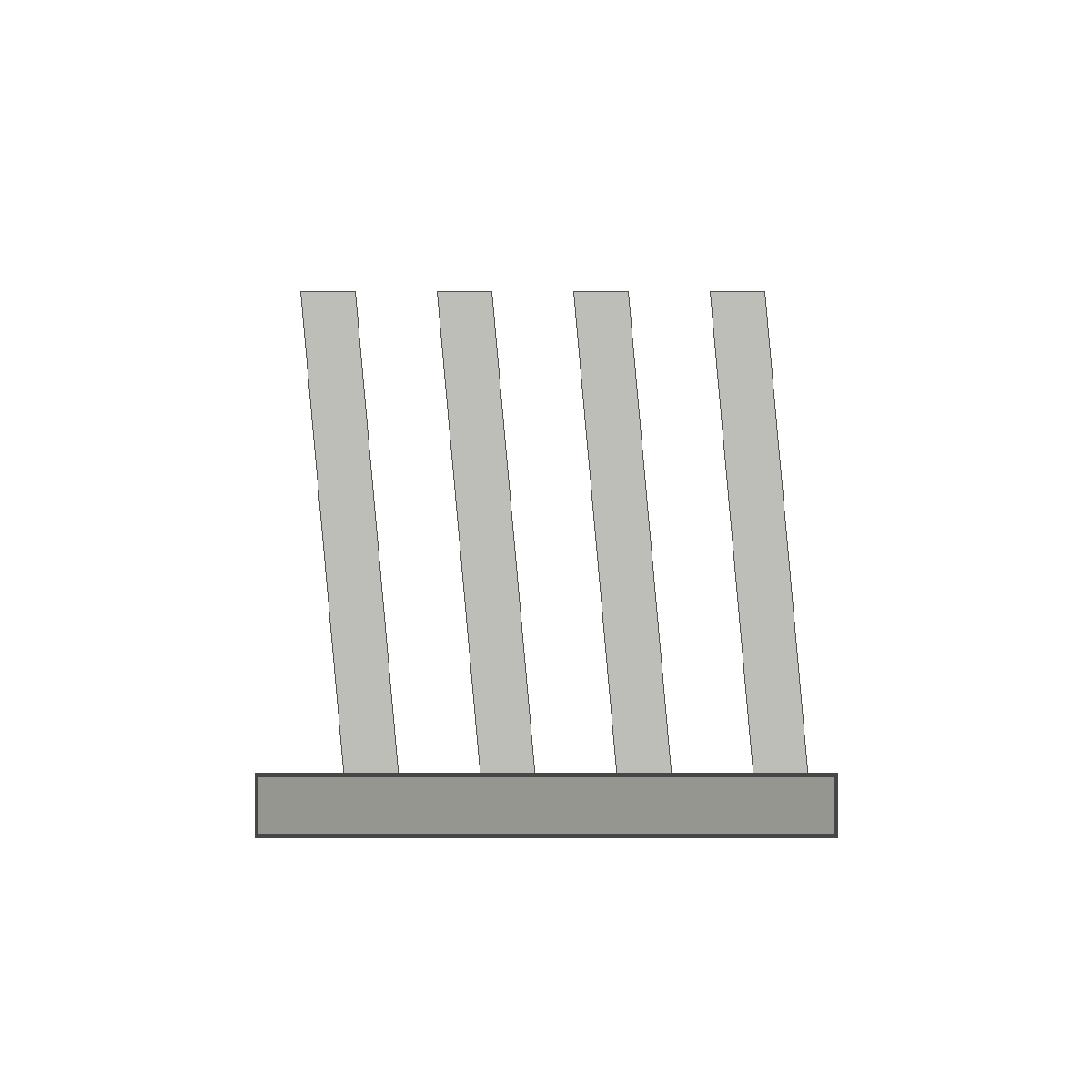 Generic residential condenser tie-down hurricane strap kit on white background