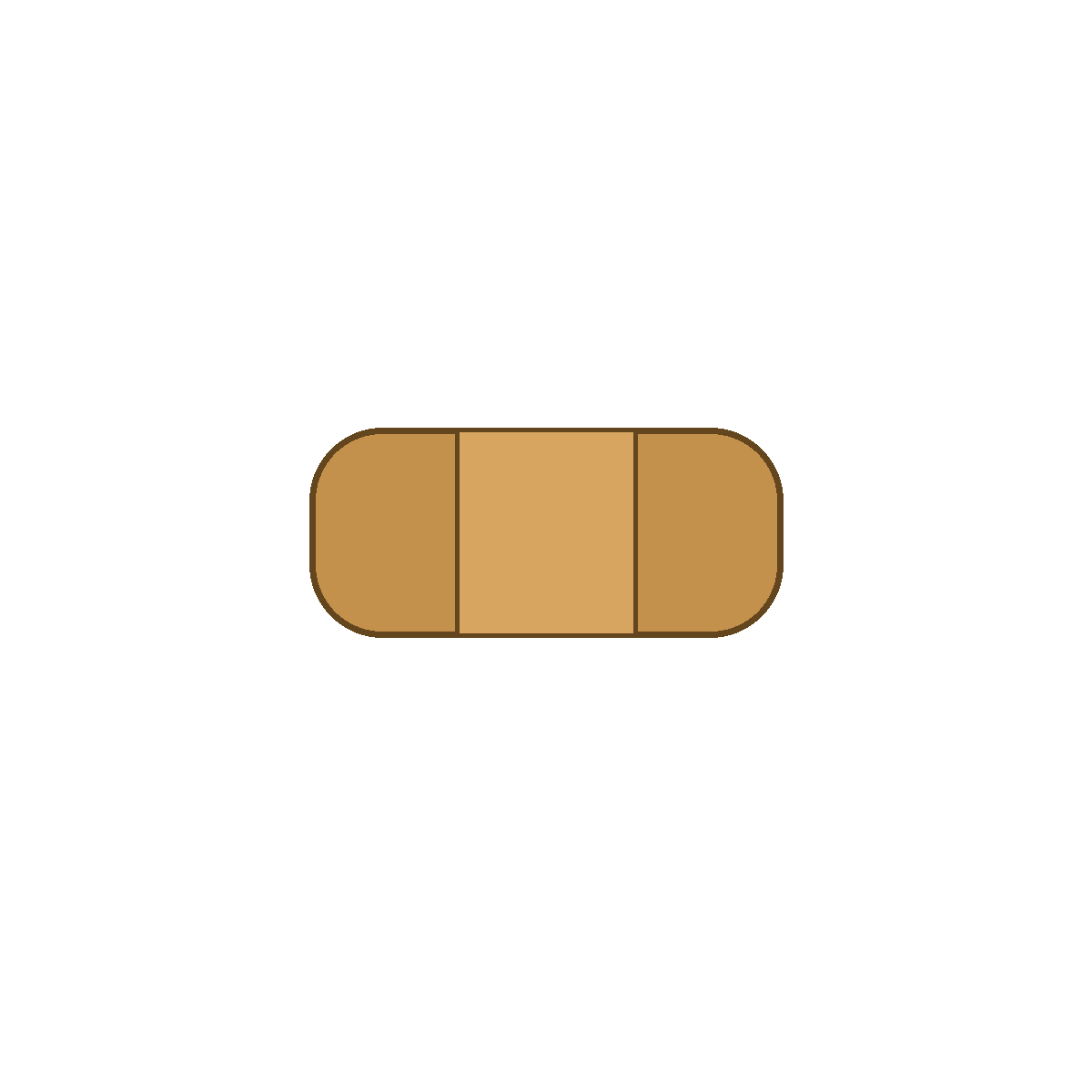 Generic ACR copper refrigeration coupling on white background