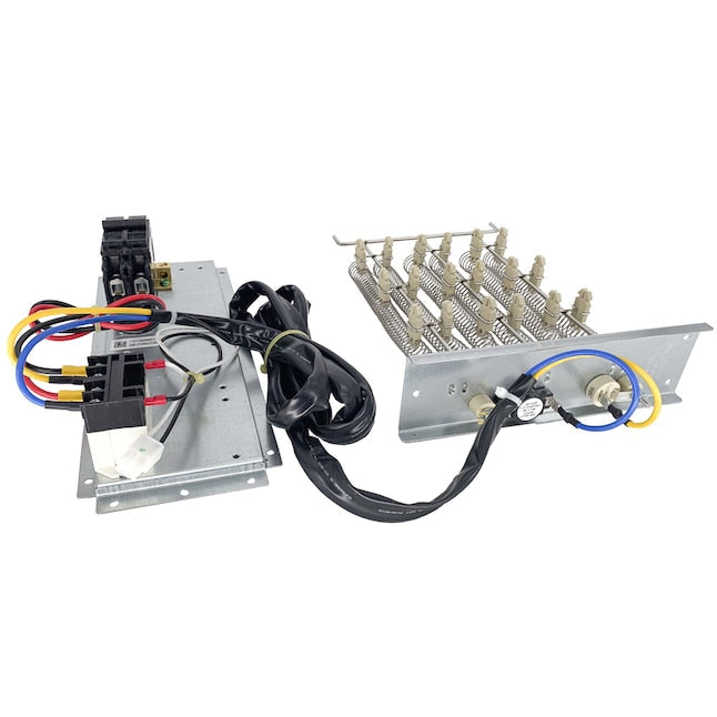 Representative electric heat strip kit for residential air handler