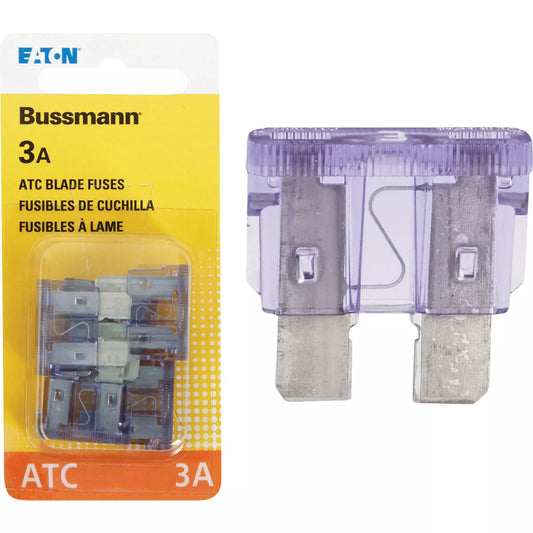 Representative low-voltage HVAC blade fuse