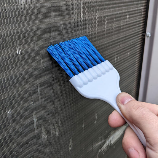 Representative HVAC coil and condenser fin cleaning brush