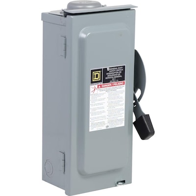 60A outdoor HVAC disconnect switch