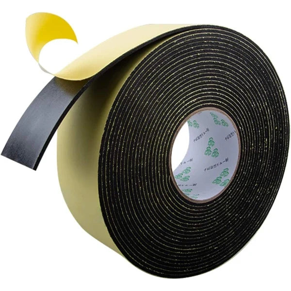 Representative closed-cell HVAC foam insulation tape