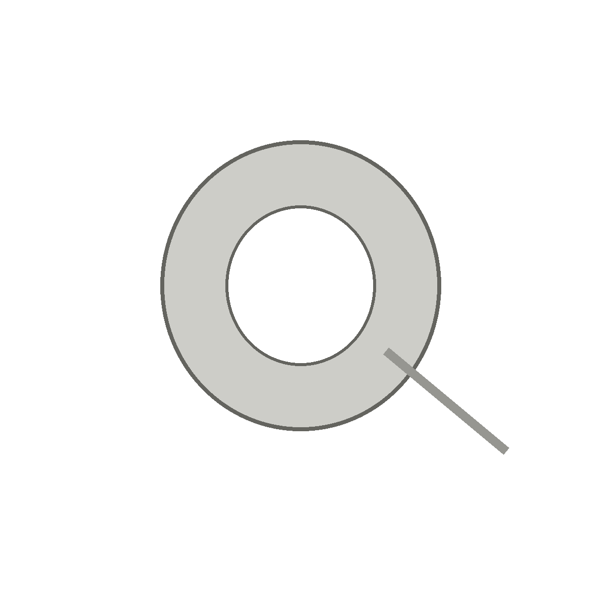 Generic galvanized HVAC hanger wire coil on white background