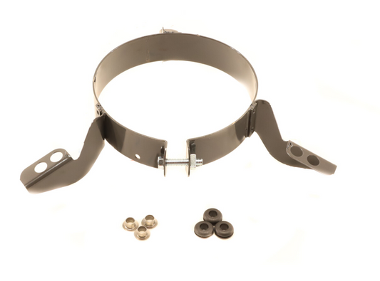 Representative universal HVAC motor mounting belly band