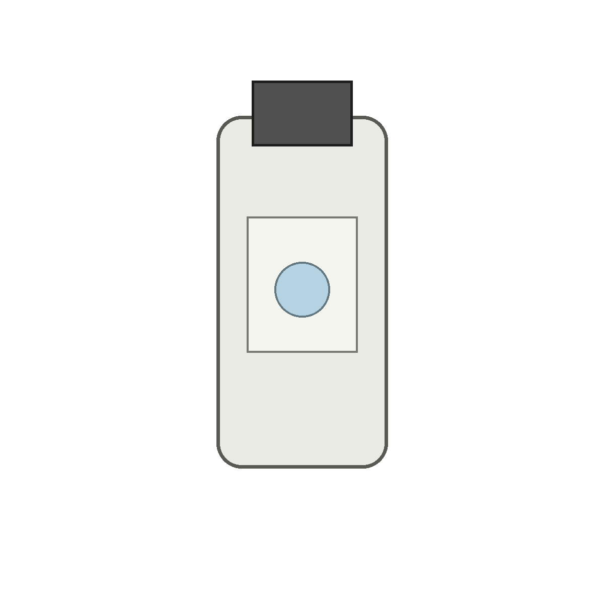 Generic HVAC refrigerant bubble leak detector solution on white background