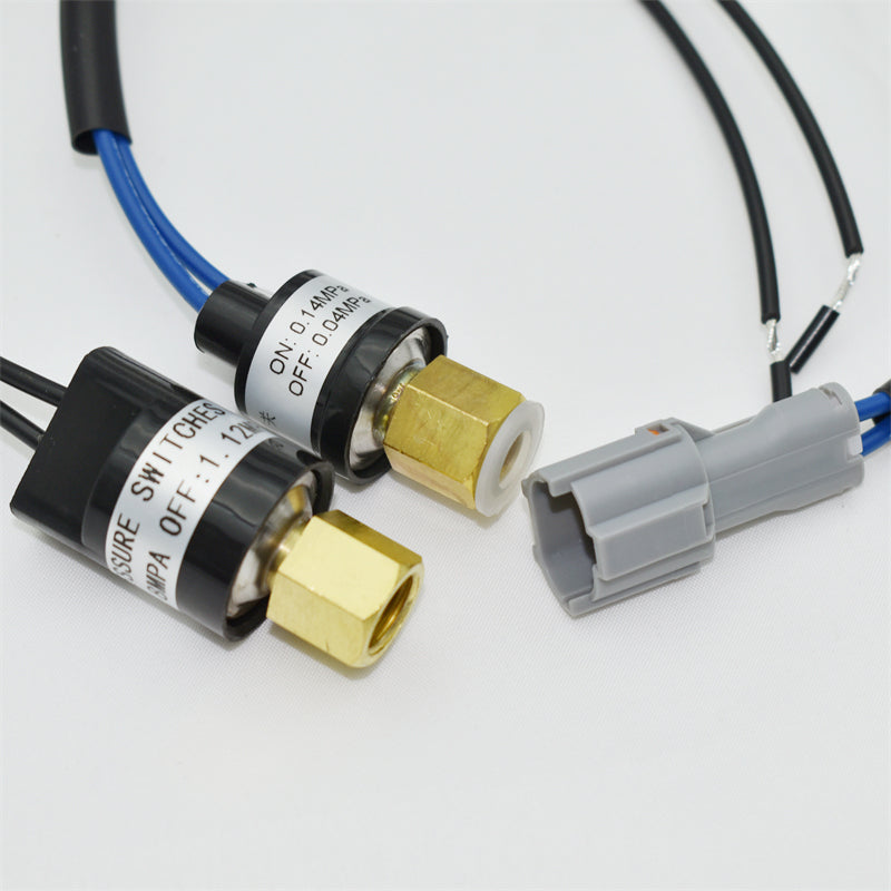 Representative HVAC high and low refrigerant pressure switches