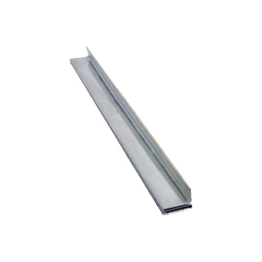 Representative galvanized HVAC S-cleat for rectangular duct