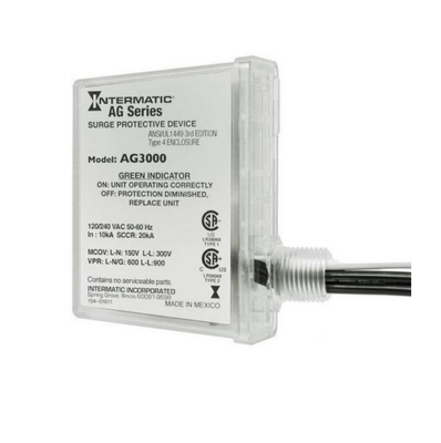 Representative residential HVAC surge protector