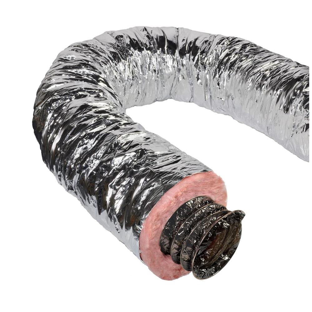 Insulated flexible HVAC duct R6