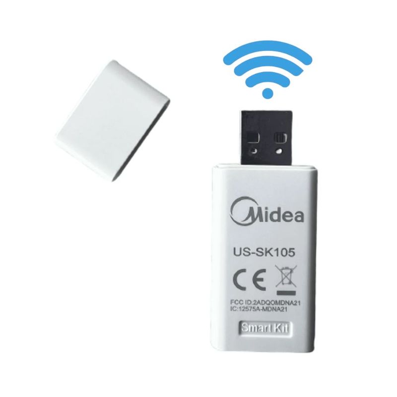 Representative USB Wi-Fi adapter for compatible mini-split systems