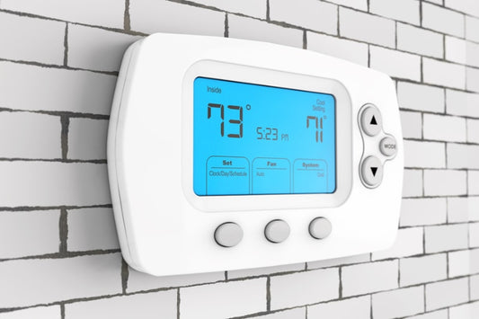 Representative programmable residential HVAC thermostat