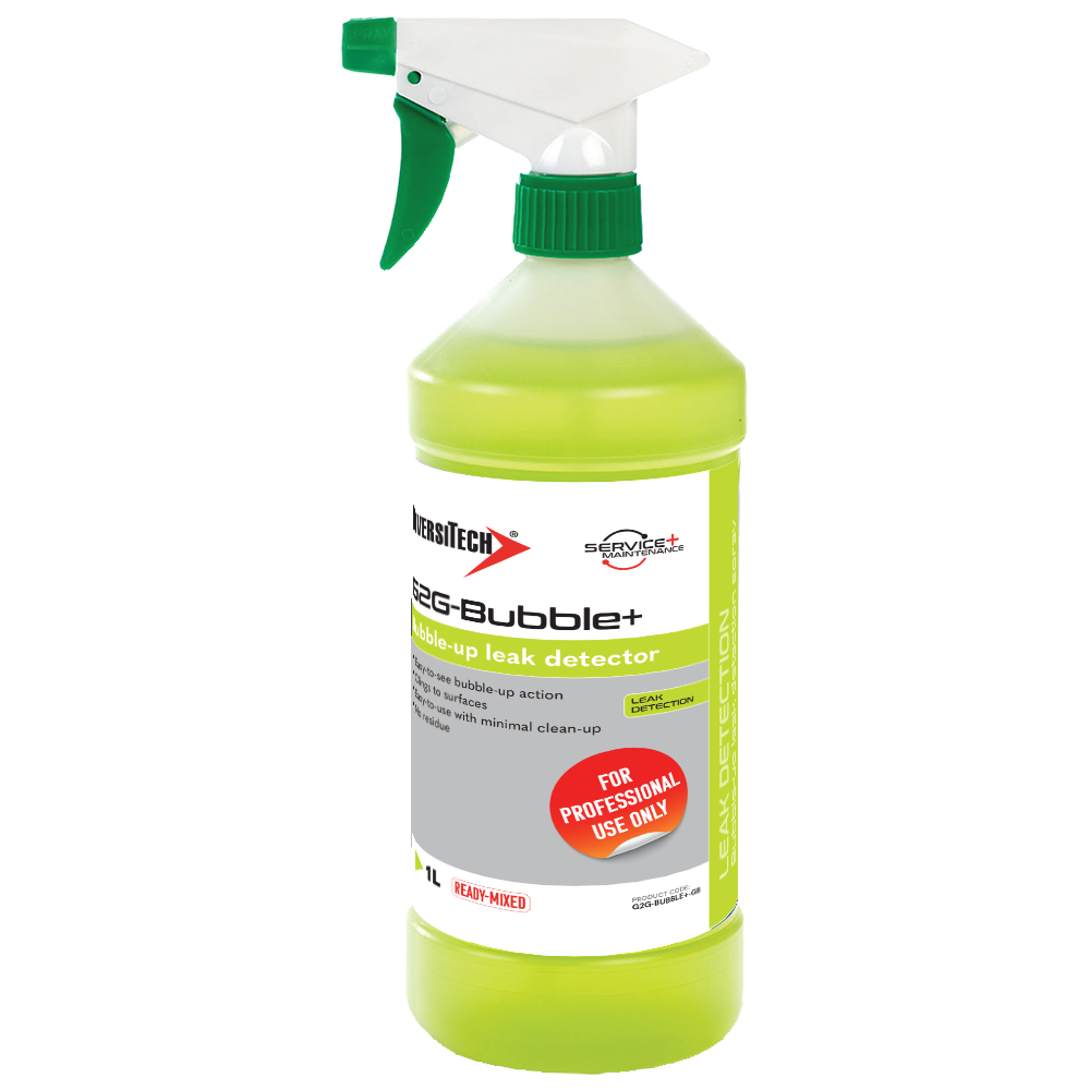 Representative HVAC leak detection bubble solution