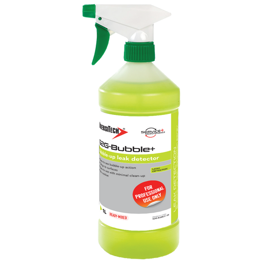 Representative HVAC leak detection bubble solution