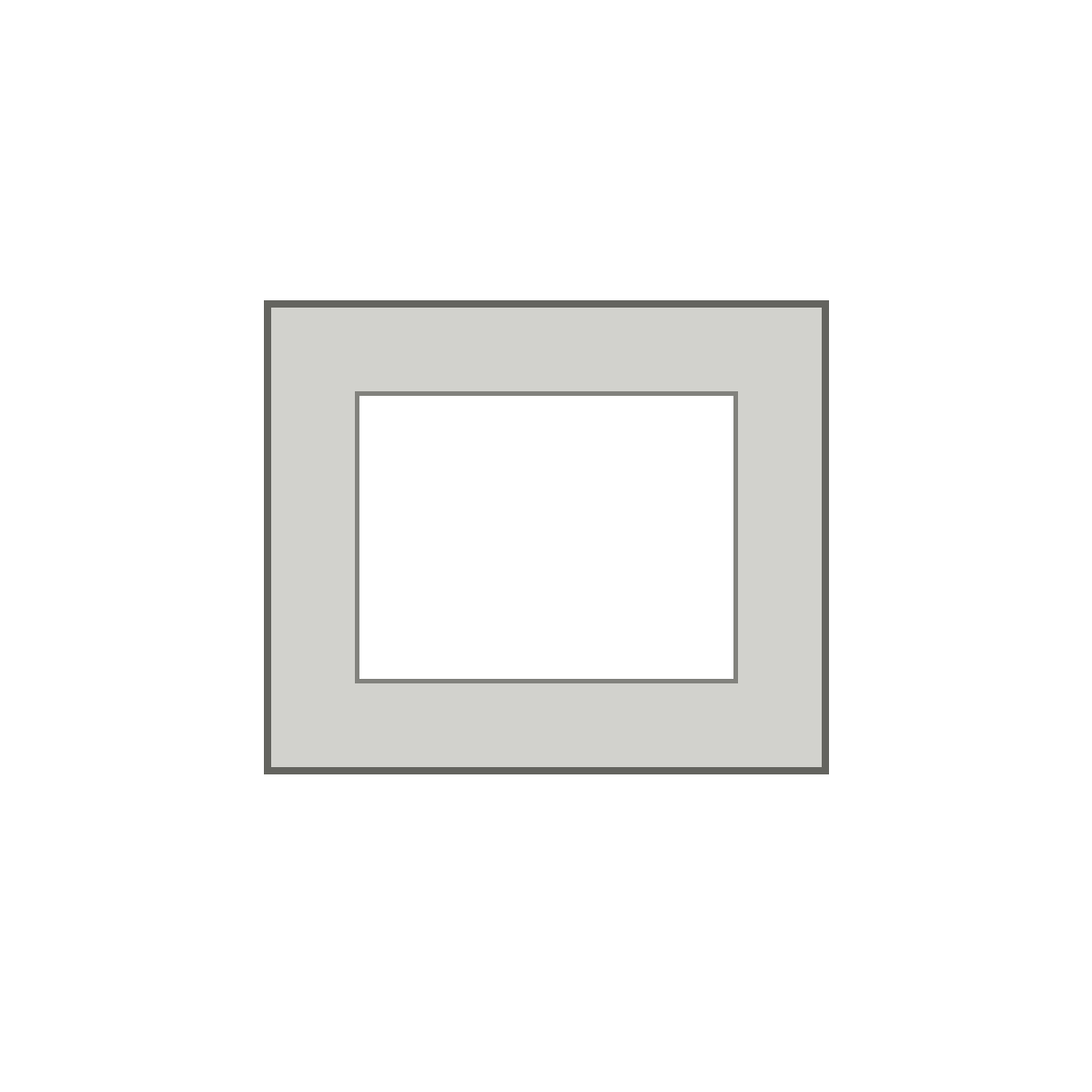 Generic galvanized residential HVAC return air box on white background
