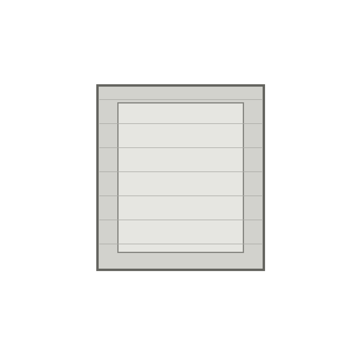 Generic galvanized residential HVAC supply plenum on white background