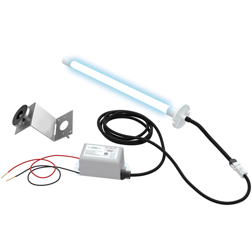 Representative residential HVAC UV-C air handler light kit