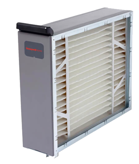 Representative residential HVAC media filter cabinet for 4 to 5 inch filters