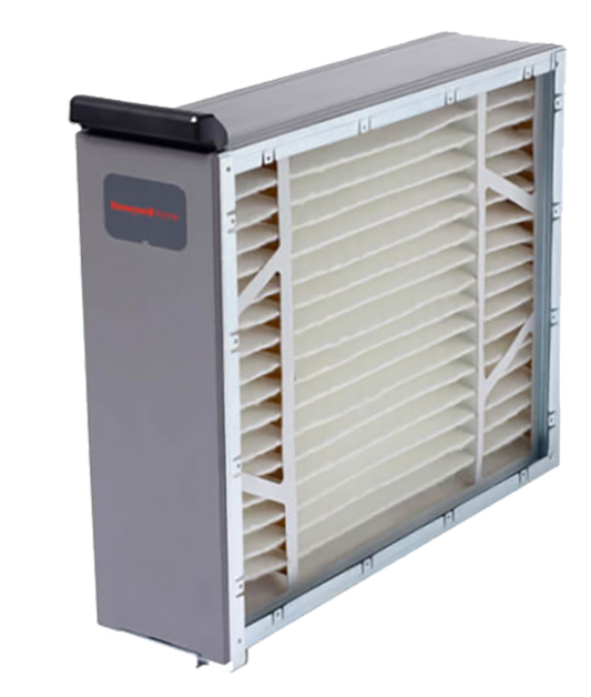 Representative residential HVAC media filter cabinet for 4 to 5 inch filters