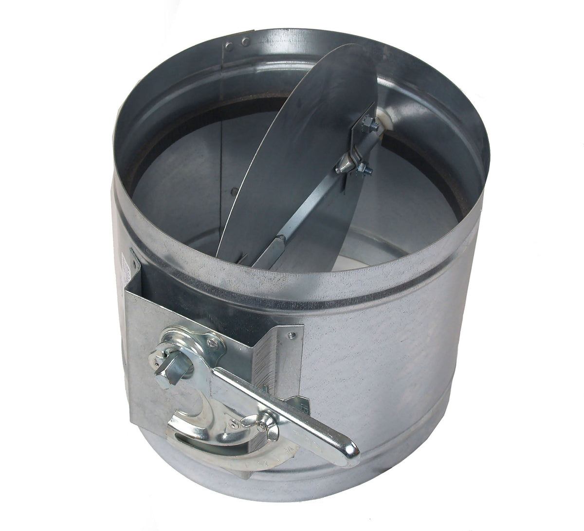 Representative round manual volume damper for residential HVAC