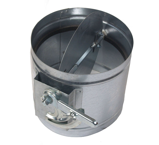 Representative round manual volume damper for residential HVAC